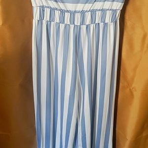 Stripe jumpsuits